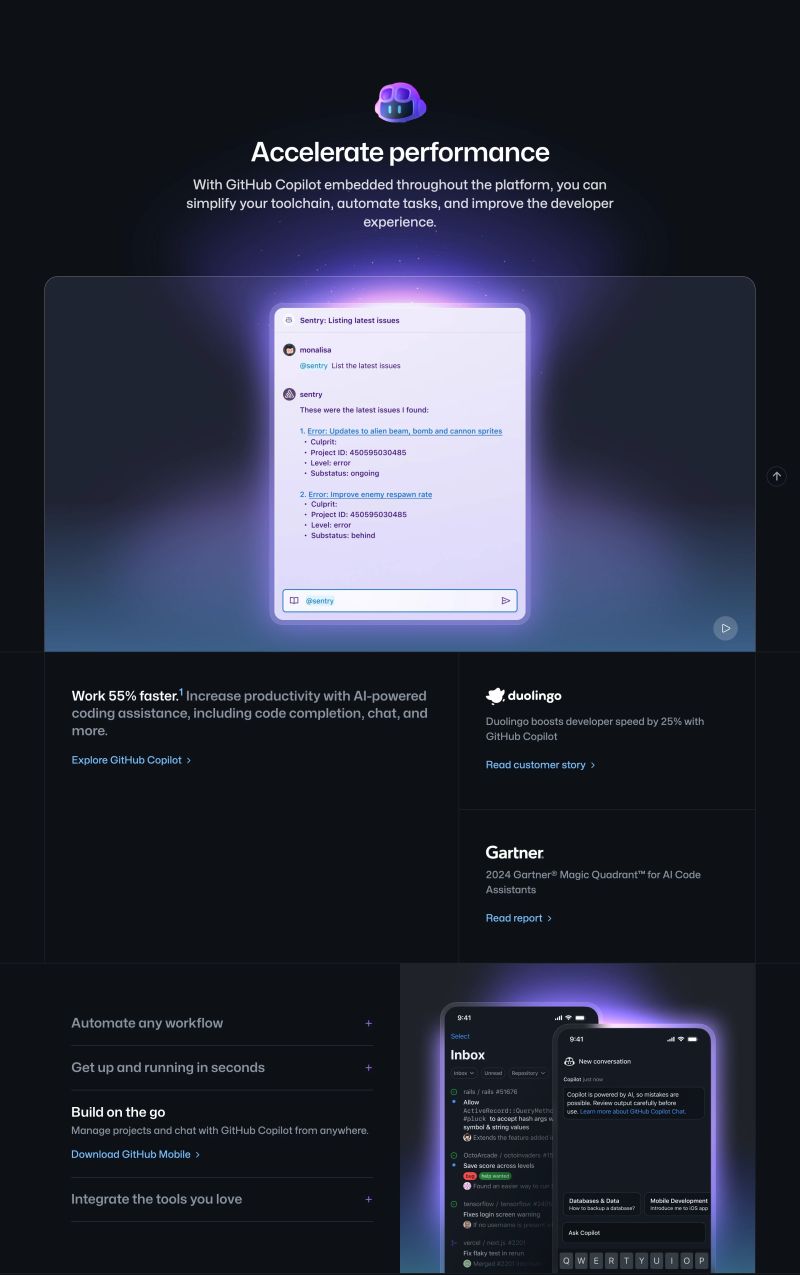 Github Home Page Section Security Feature Section Design Design - Abstract Photos - Stunning Mobile Collection